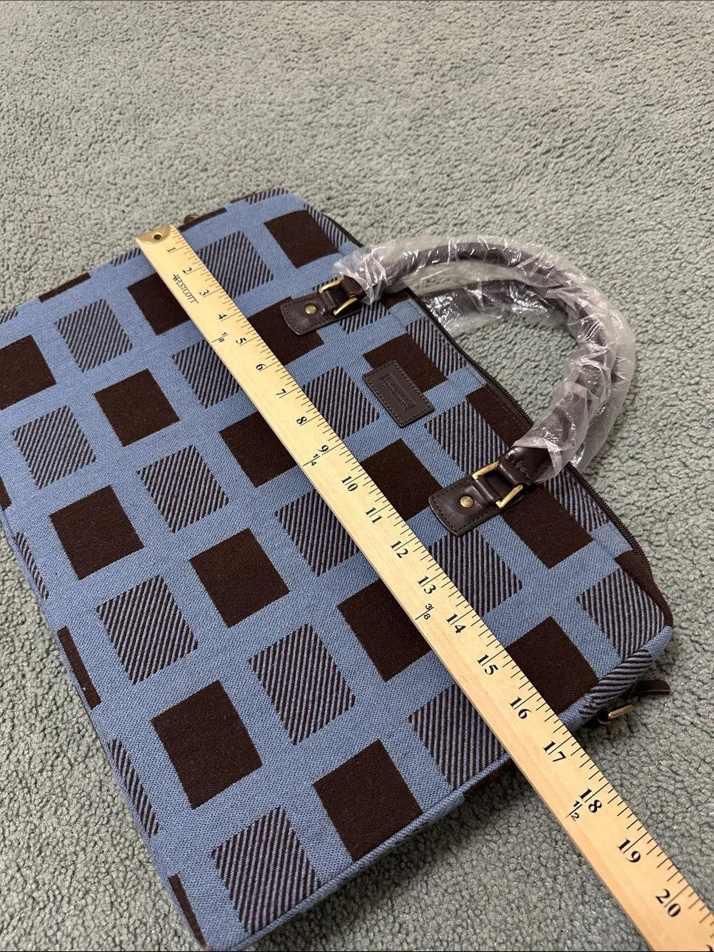 Hartmann Luxe Collection Briefcase Laptop Bag Tote Loews Hotels